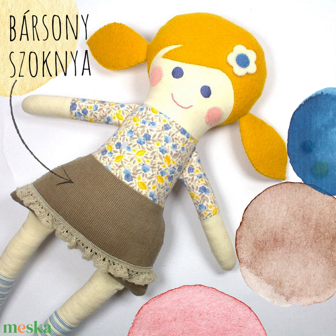 Lány Baba, Rongybaba, Játékbaba, Textiljáték -Lotti - játék & sport - baba & babaház - baba - Meska.hu Lány Baba, Rongybaba, Játékbaba, Textiljáték -Lotti - játék & sport - baba & babaház - baba - Meska.hu