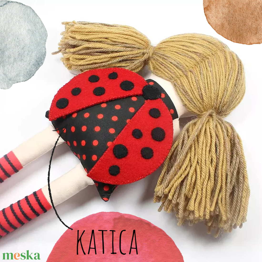 Lány Baba Rongybaba Játékbaba Textiljáték Lotti - Katica Baba - játék & sport - baba & babaház - baba - Meska.hu Lány Baba Rongybaba Játékbaba Textiljáték Lotti - Katica Baba - játék & sport - baba & babaház - baba - Meska.hu