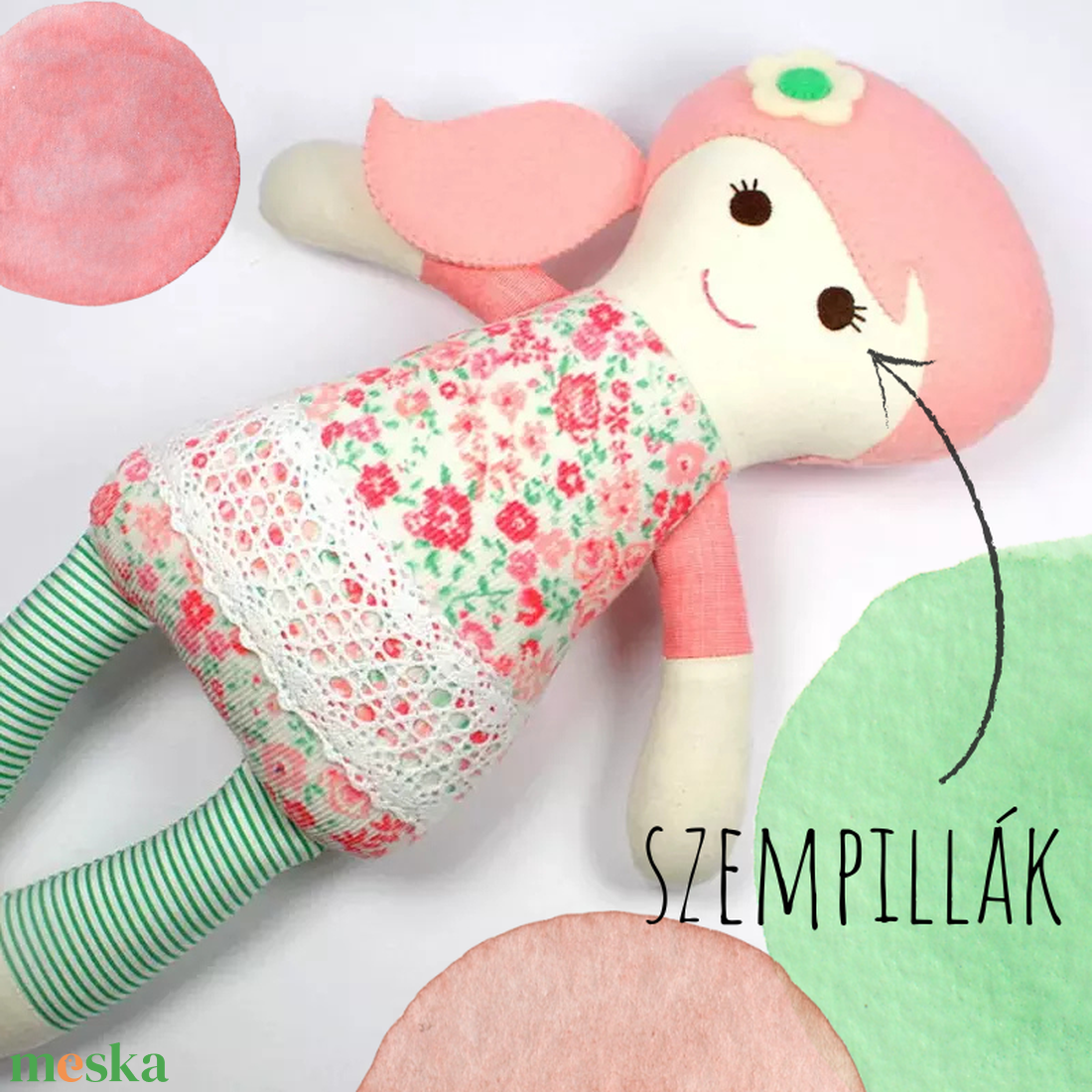 Kislány Baba, Játékbaba, Textilbaba, Rongybaba, Textil Játék- Rózsaszín Kék Virágos Bella - játék & sport - baba & babaház - baba - Meska.hu Kislány Baba, Játékbaba, Textilbaba, Rongybaba, Textil Játék- Rózsaszín Kék Virágos Bella - játék & sport - baba & babaház - baba - Meska.hu