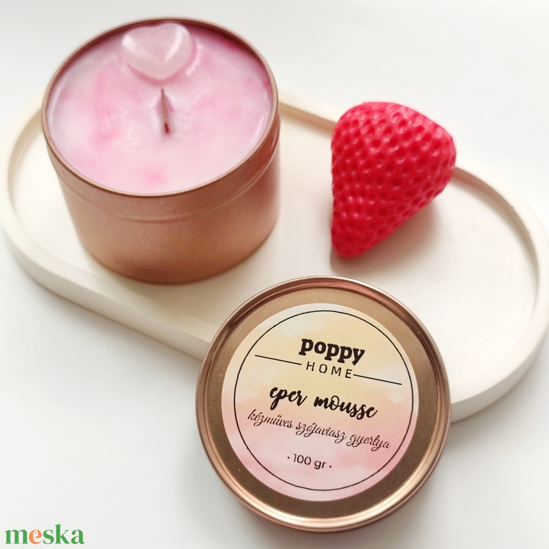 Eper mousse fa kanócos szójaviasz gyertya - otthon & életmód - gyertya, illat, aroma - gyertya - Meska.hu Eper mousse fa kanócos szójaviasz gyertya - otthon & életmód - gyertya, illat, aroma - gyertya - Meska.hu