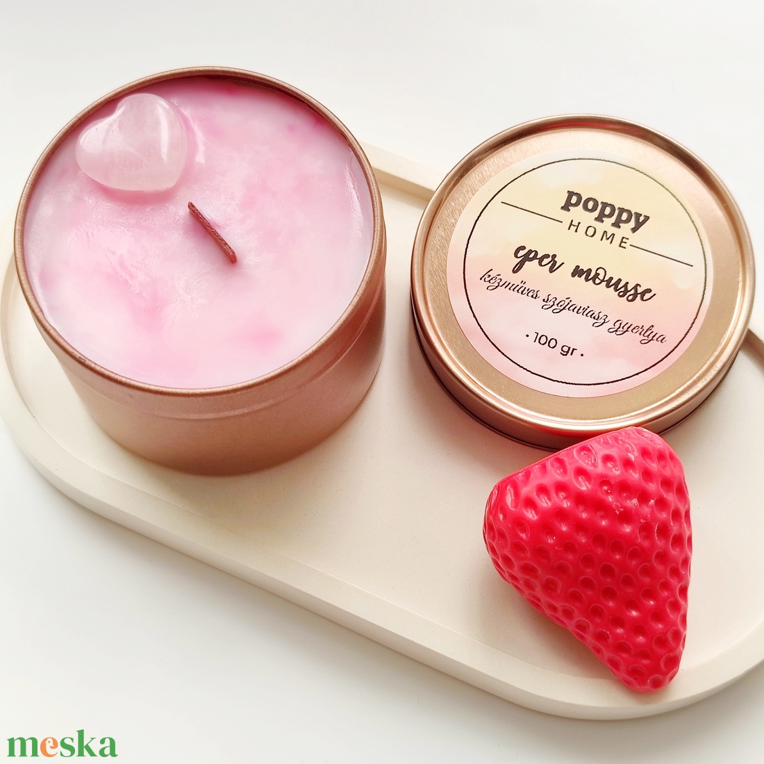 Eper mousse fa kanócos szójaviasz gyertya - otthon & életmód - gyertya, illat, aroma - gyertya - Meska.hu Eper mousse fa kanócos szójaviasz gyertya - otthon & életmód - gyertya, illat, aroma - gyertya - Meska.hu