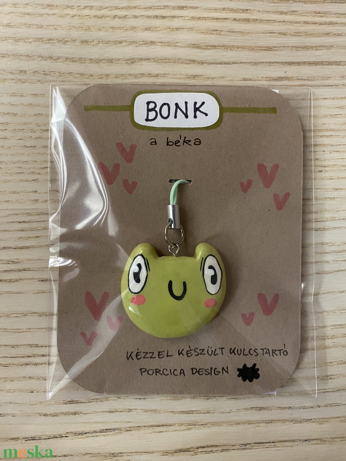 Bonk a béka táskadísz - táska & tok - kulcstartó & táskadísz - táskadísz - Meska.hu Bonk a béka táskadísz - táska & tok - kulcstartó & táskadísz - táskadísz - Meska.hu