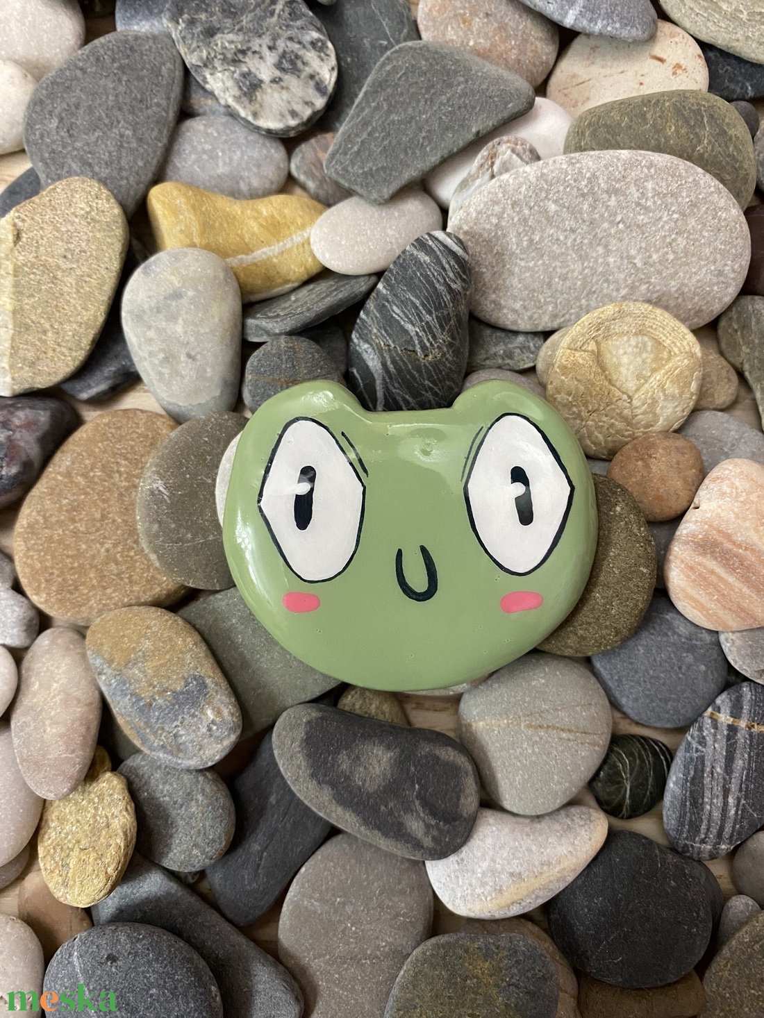 Kero a béka kitűző - ékszer - kitűző és bross - Meska.hu