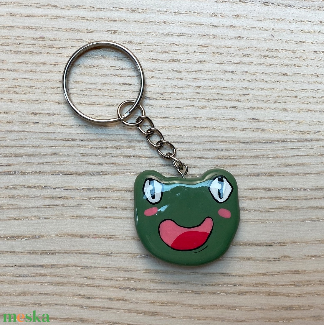 Békás kulcstartó - táska & tok - kulcstartó & táskadísz - táskadísz - Meska.hu