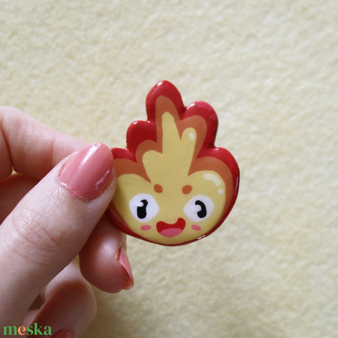 Tűz kitűző - ékszer - kitűző és bross - kitűző - Meska.hu Tűz kitűző - ékszer - kitűző és bross - kitűző - Meska.hu
