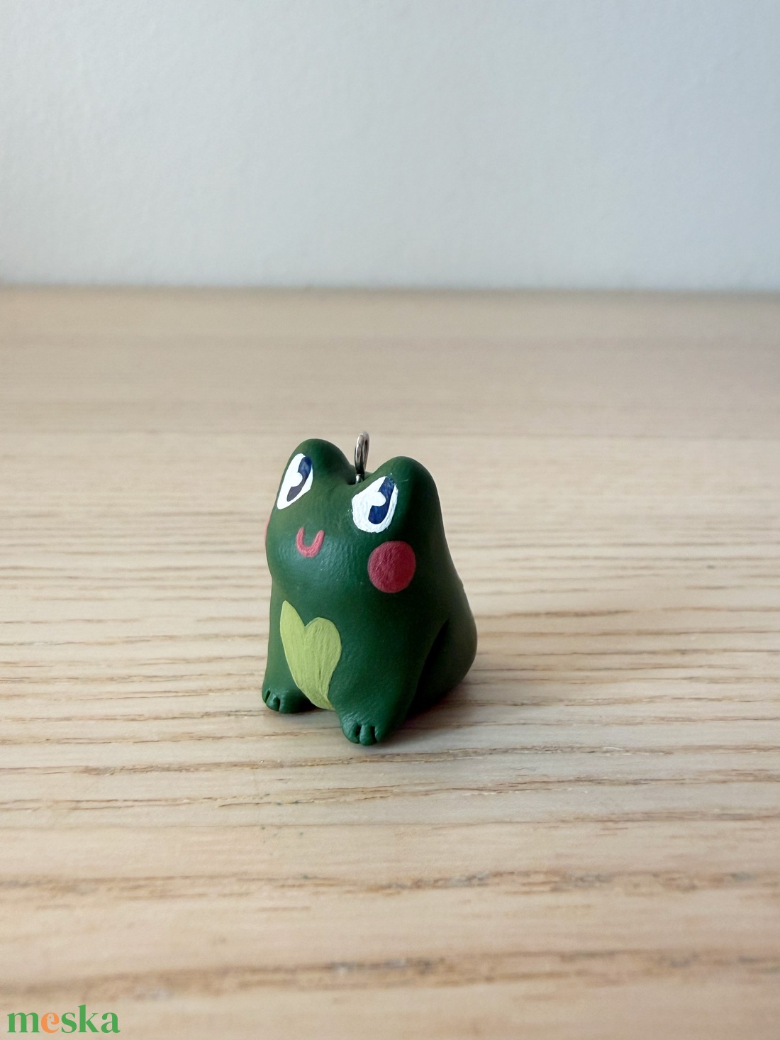 Béka charm - táska & tok - kulcstartó & táskadísz - táskadísz - Meska.hu