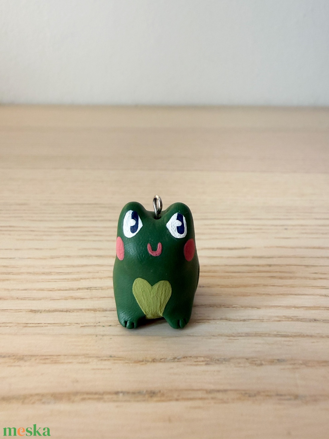 Béka charm - táska & tok - kulcstartó & táskadísz - táskadísz - Meska.hu