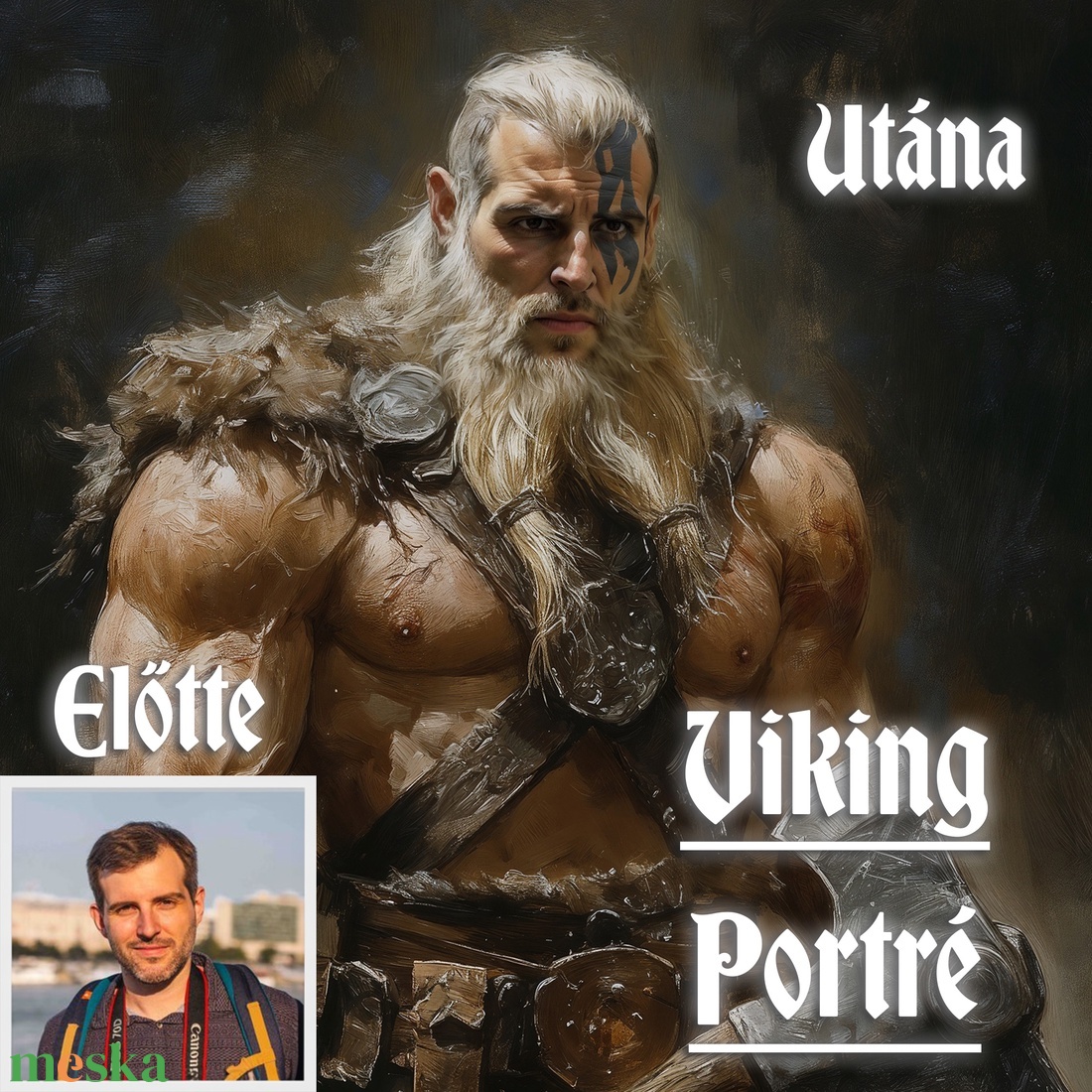 Egyedi Viking Portré Fotóból - művészet - grafika & illusztráció - digitális - Meska.hu Egyedi Viking Portré Fotóból - művészet - grafika & illusztráció - digitális - Meska.hu