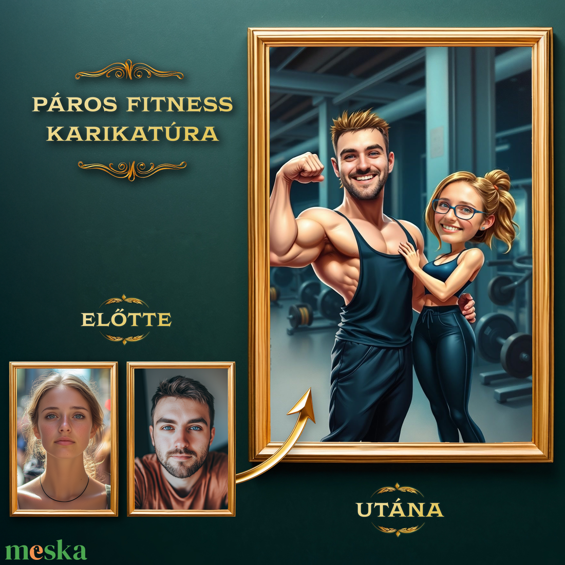 Páros Fitness Karikatúra a Fotódból (no.2) - művészet - grafika & illusztráció - digitális - Meska.hu Páros Fitness Karikatúra a Fotódból (no.2) - művészet - grafika & illusztráció - digitális - Meska.hu