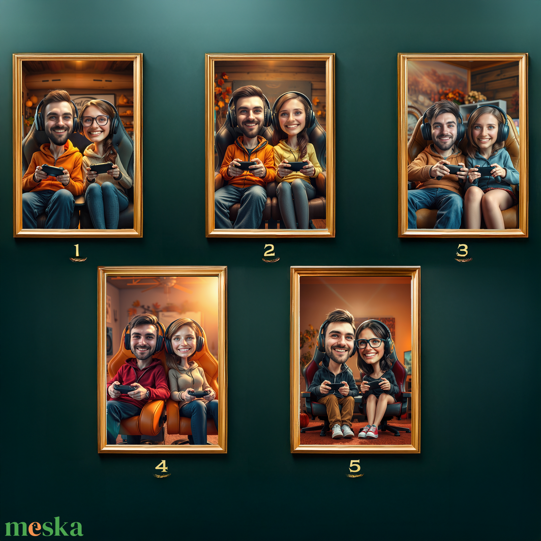 Gamer Pár Karikatúra a Fotódból (no.1) - művészet - grafika & illusztráció - digitális - Meska.hu Gamer Pár Karikatúra a Fotódból (no.1) - művészet - grafika & illusztráció - digitális - Meska.hu