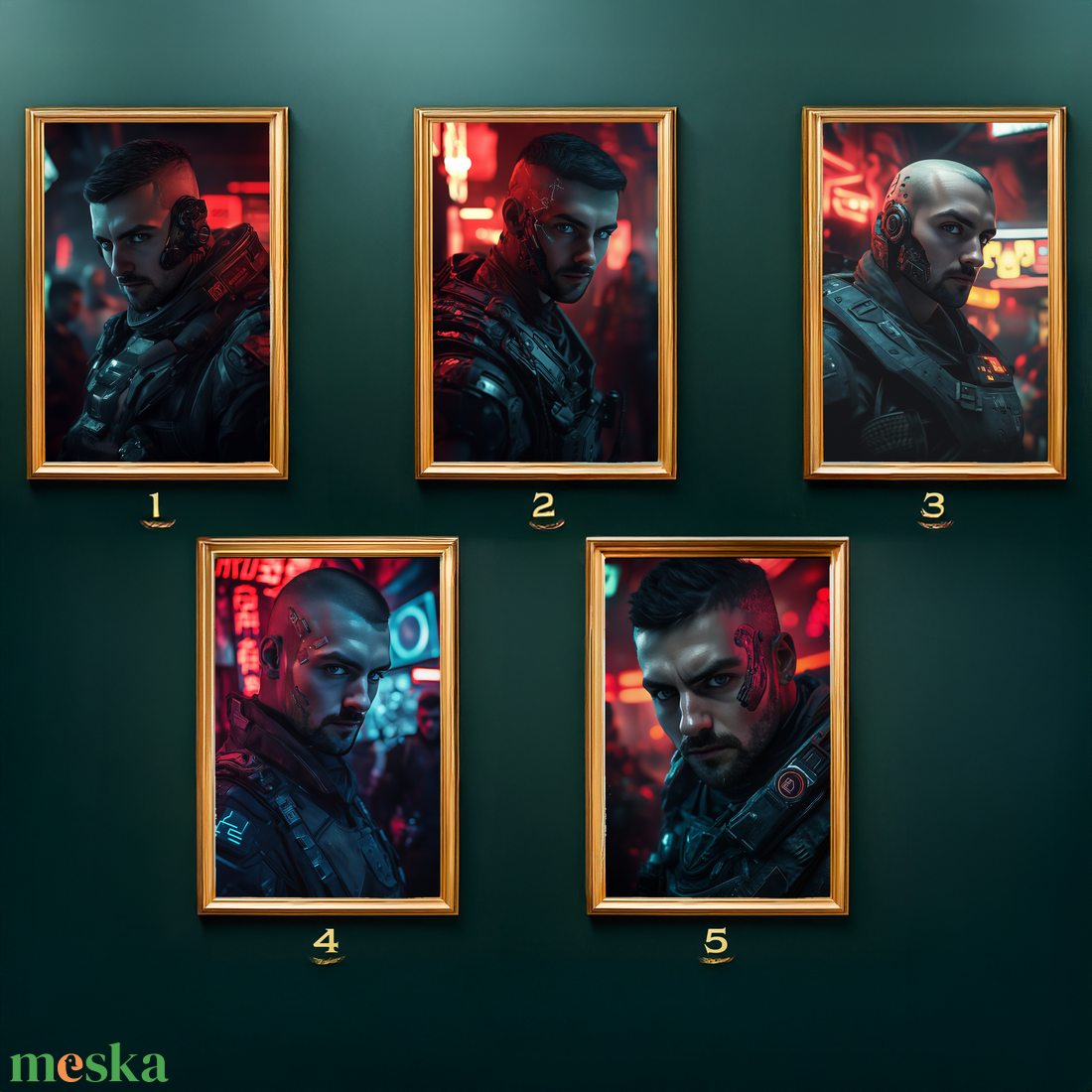 Cyberpunk 2077 Zsoldos Portré a Fotódból (No. 1), Ajándék Férfiaknak - művészet - grafika & illusztráció - digitális - Meska.hu