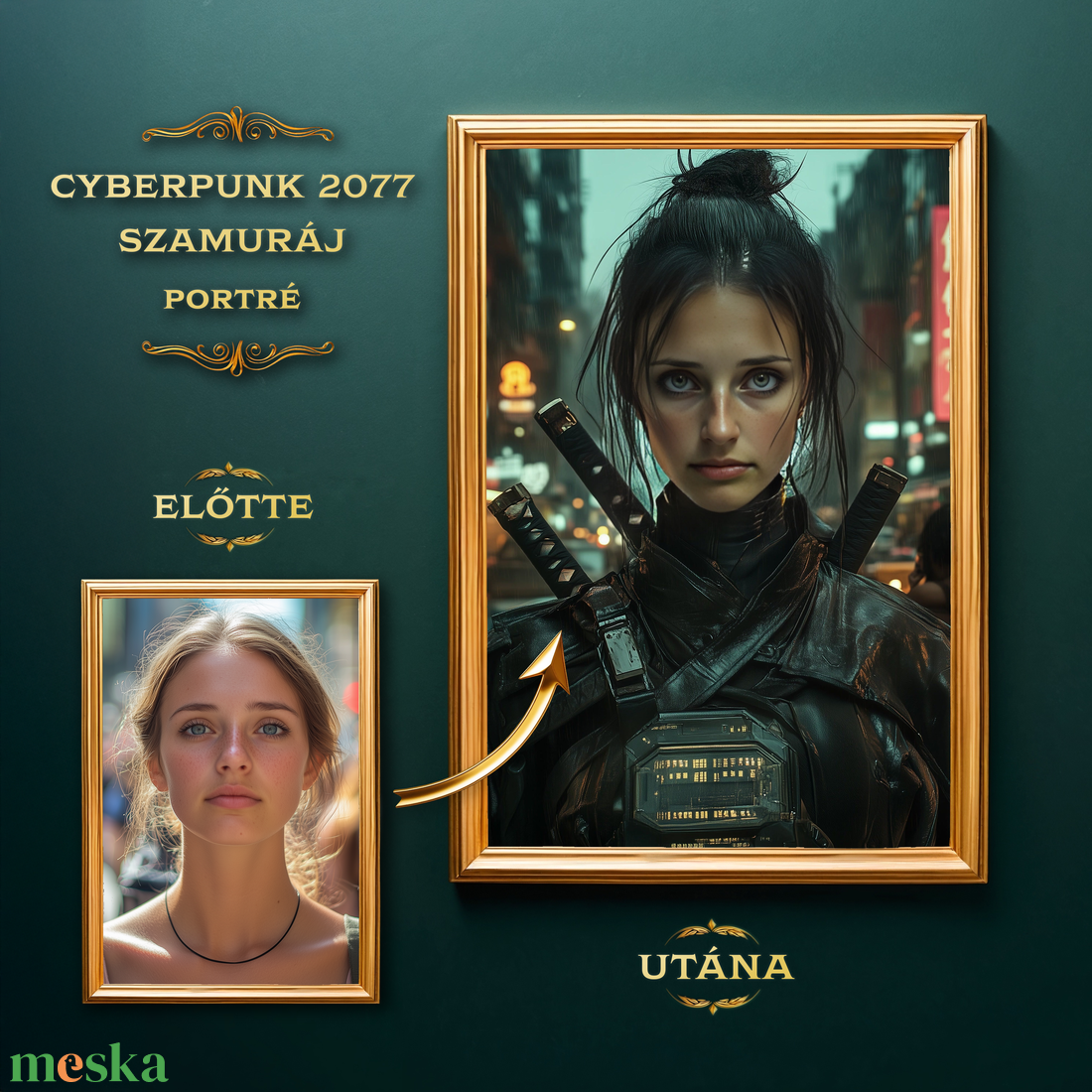 Személyre szabott Cyberpunk 2077 Szamuráj portré - művészet - grafika & illusztráció - digitális - Meska.hu Személyre szabott Cyberpunk 2077 Szamuráj portré - művészet - grafika & illusztráció - digitális - Meska.hu