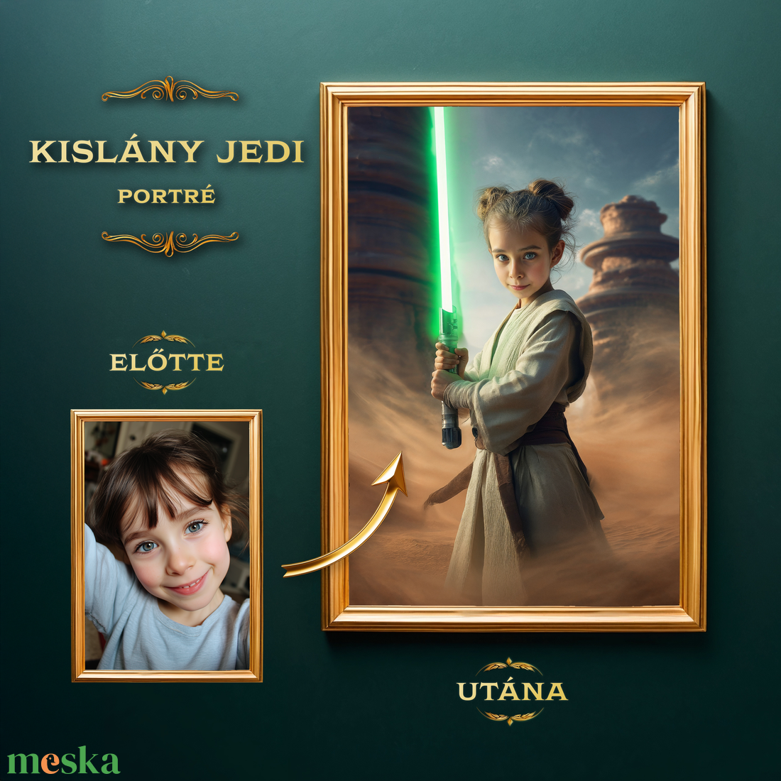 Egyedi Jedi kislány portré, Star Wars Ajándék lány gyereknek (no.1) - művészet - grafika & illusztráció - digitális - Meska.hu Egyedi Jedi kislány portré, Star Wars Ajándék lány gyereknek (no.1) - művészet - grafika & illusztráció - digitális - Meska.hu