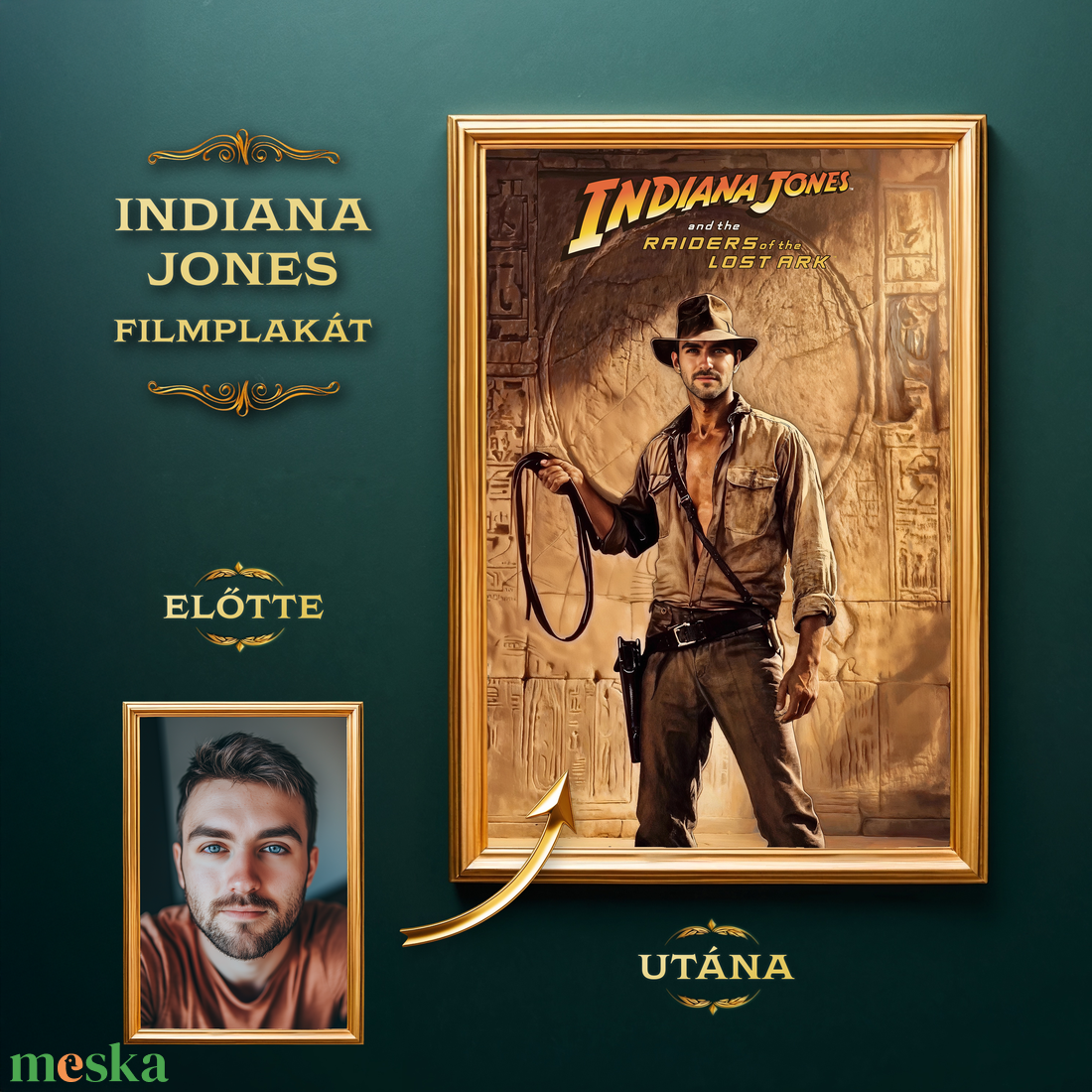 Indiana Jones Filmplakát a Fotódból - művészet - grafika & illusztráció - digitális - Meska.hu Indiana Jones Filmplakát a Fotódból - művészet - grafika & illusztráció - digitális - Meska.hu