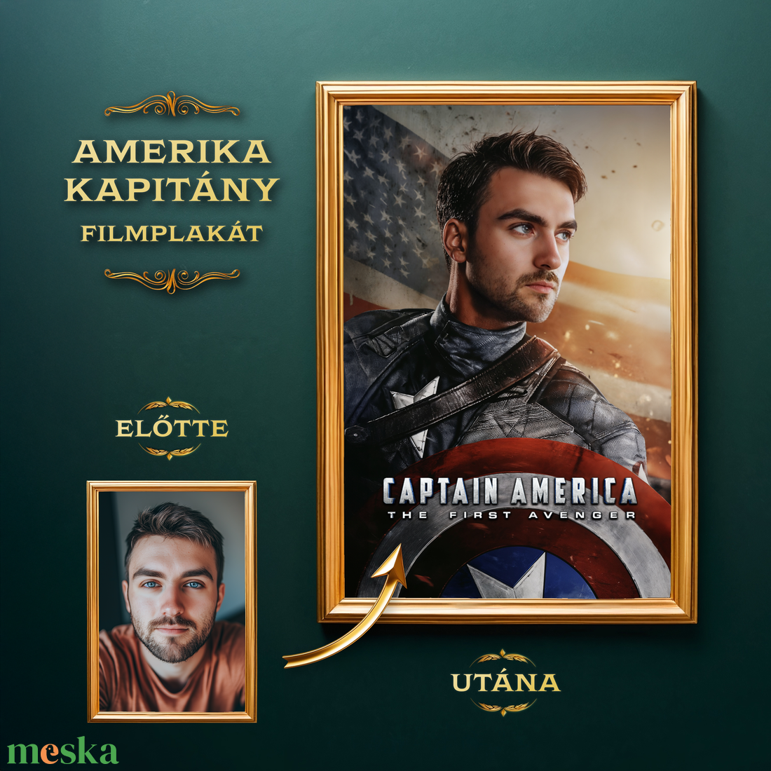 Amerika Kapitány Filmplakát a Fotódból - művészet - grafika & illusztráció - digitális - Meska.hu Amerika Kapitány Filmplakát a Fotódból - művészet - grafika & illusztráció - digitális - Meska.hu