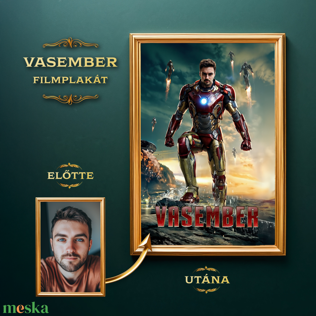 Vasember Filmplakát a Fotódból - művészet - grafika & illusztráció - digitális - Meska.hu Vasember Filmplakát a Fotódból - művészet - grafika & illusztráció - digitális - Meska.hu