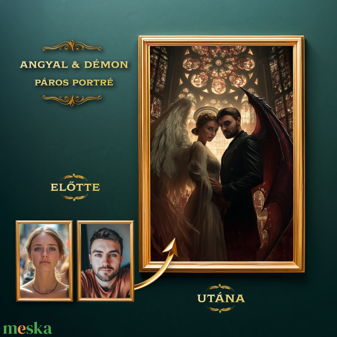 Angyal és Démon Páros Portré a Fotódból - művészet - grafika & illusztráció - digitális - Meska.hu Angyal és Démon Páros Portré a Fotódból - művészet - grafika & illusztráció - digitális - Meska.hu