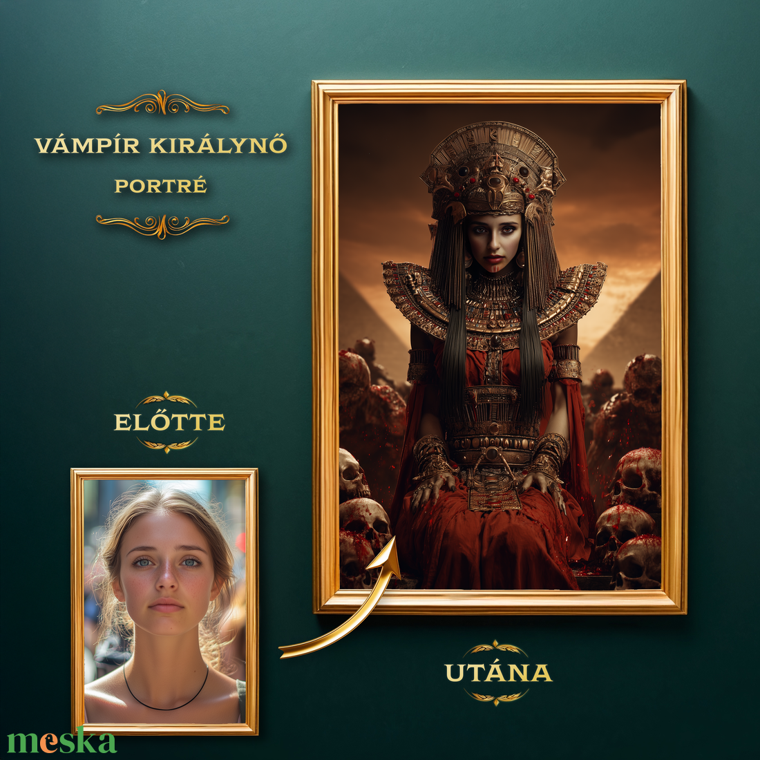 Vámpír Királynő Portré a Fotódból - művészet - grafika & illusztráció - digitális - Meska.hu Vámpír Királynő Portré a Fotódból - művészet - grafika & illusztráció - digitális - Meska.hu