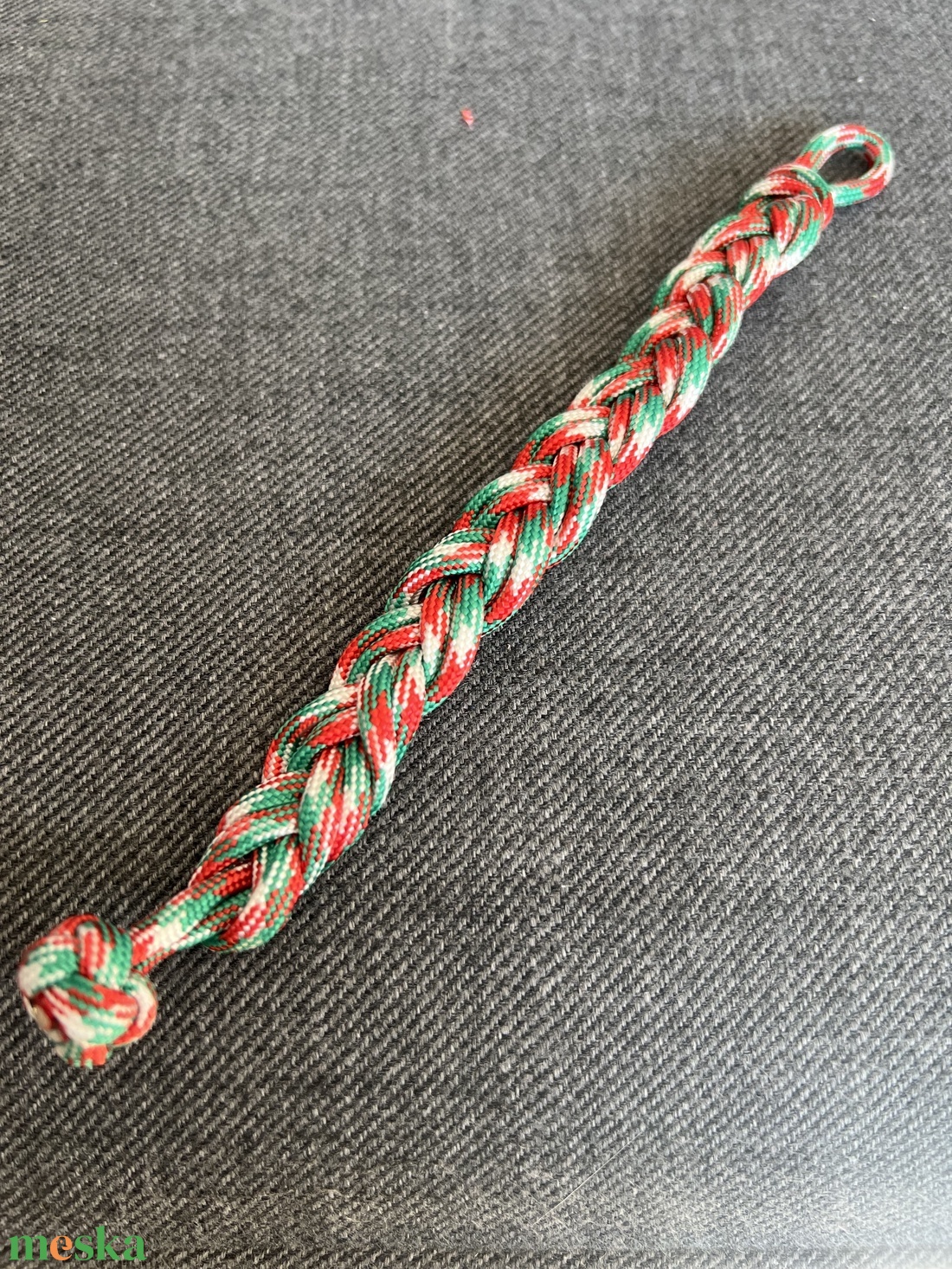 Trikolor fonott paracord karköt - ékszer - karkötő - fonott karkötő - Meska.hu Trikolor fonott paracord karköt - ékszer - karkötő - fonott karkötő - Meska.hu