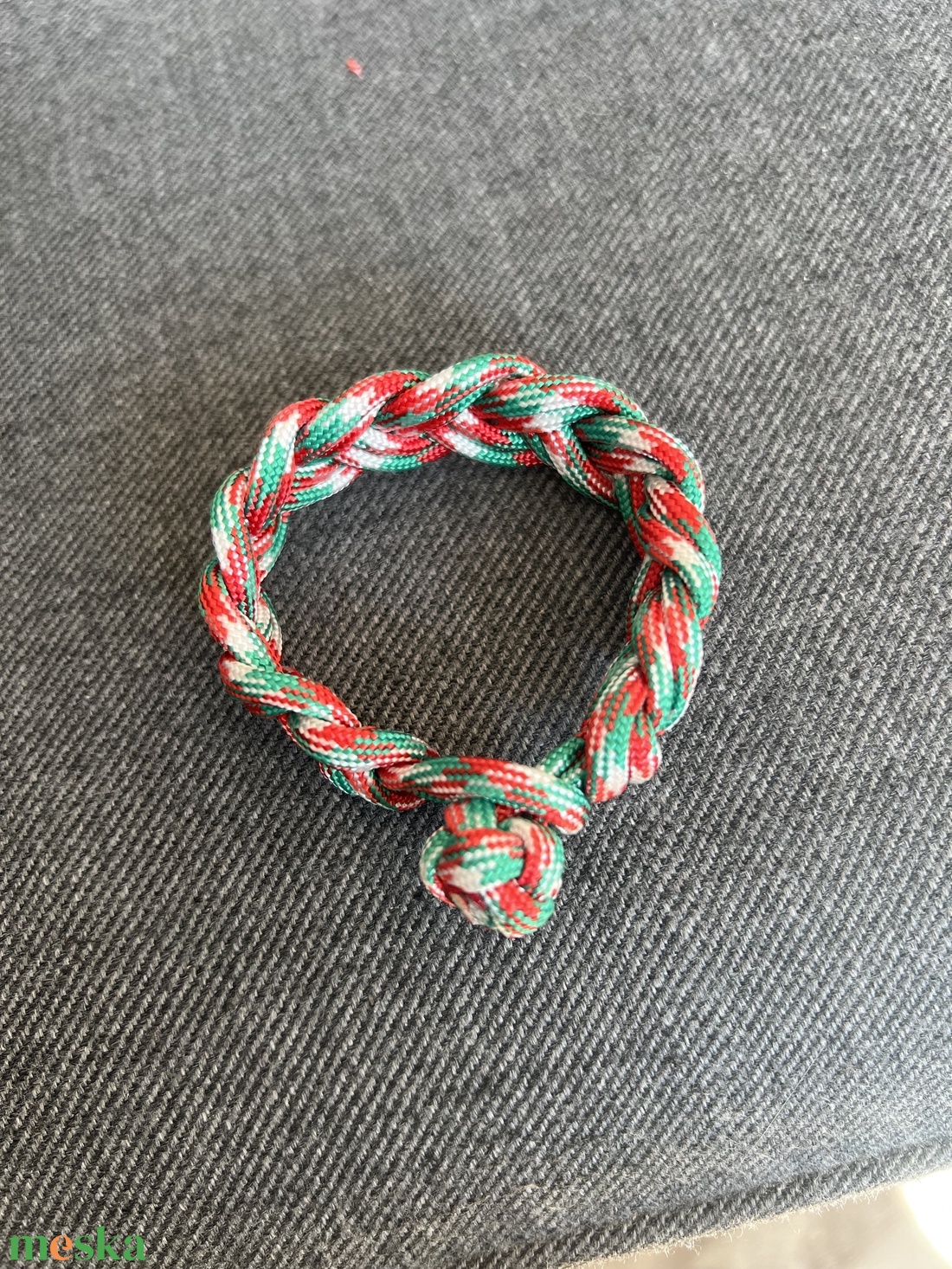 Trikolor fonott paracord karköt - ékszer - karkötő - fonott karkötő - Meska.hu Trikolor fonott paracord karköt - ékszer - karkötő - fonott karkötő - Meska.hu