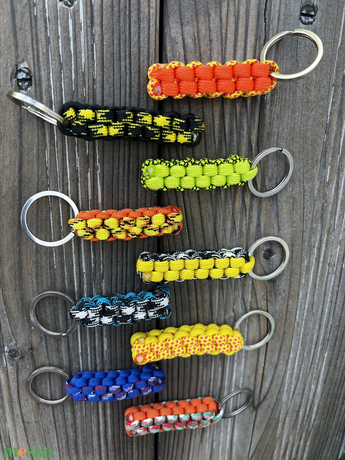  Paracord kulcstartók - táska & tok - kulcstartó & táskadísz - kulcstartó - Meska.hu