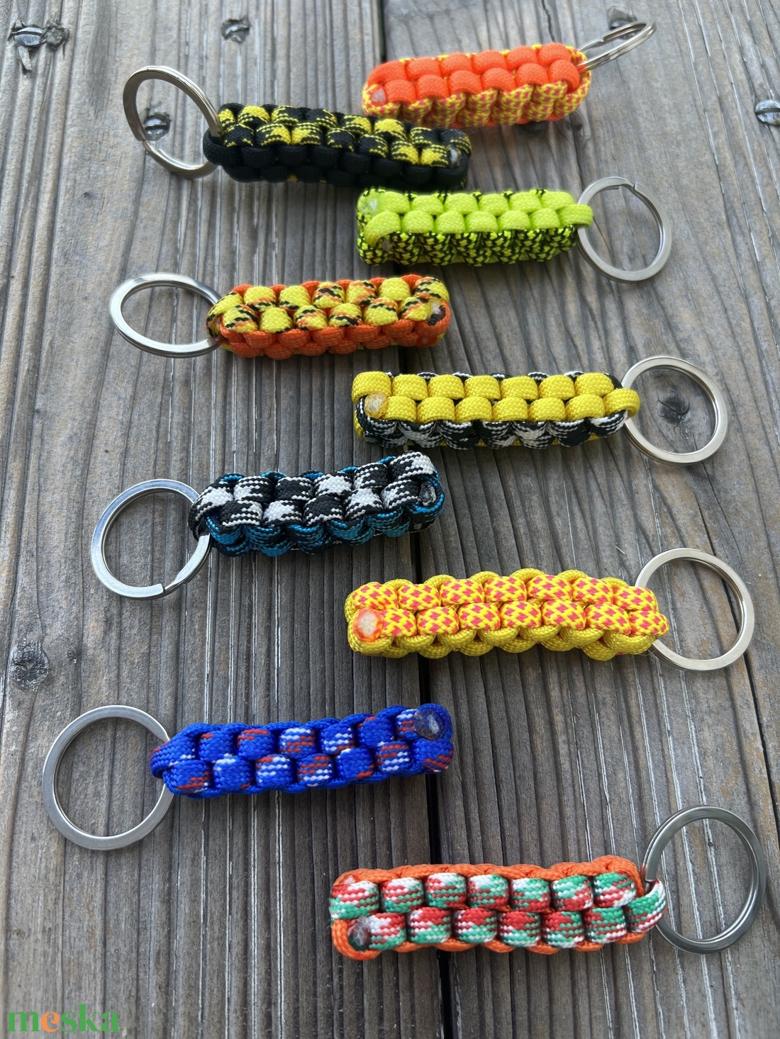  Paracord kulcstartók - táska & tok - kulcstartó & táskadísz - kulcstartó - Meska.hu