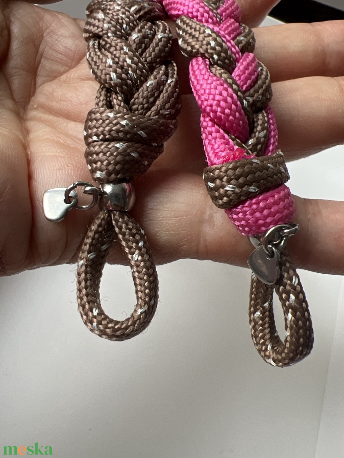 Fonott paracord karkötők - ékszer - karkötő - fonott karkötő - Meska.hu