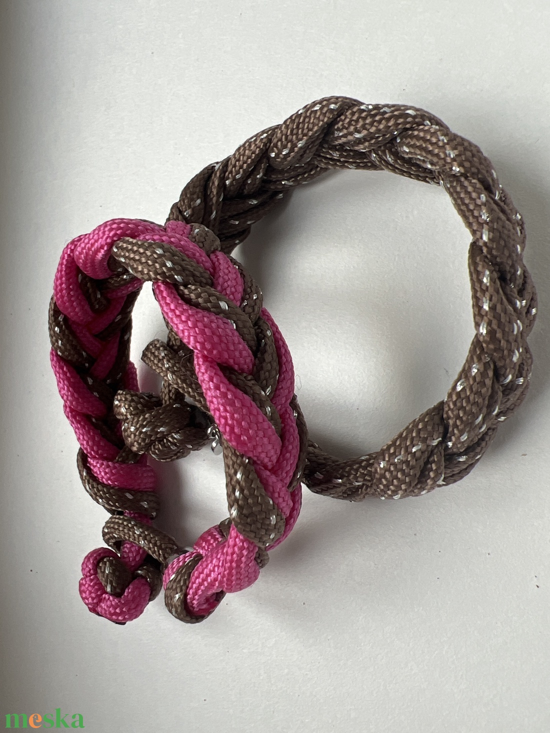 Fonott paracord karkötők - ékszer - karkötő - fonott karkötő - Meska.hu