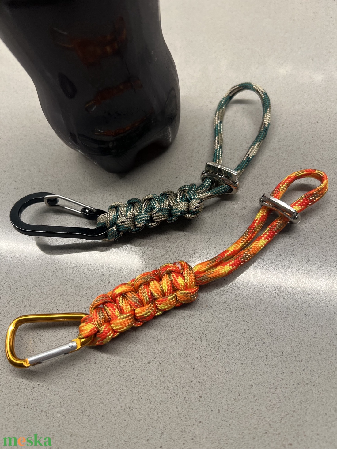 Karabineres palacktartó  - táska & tok - kulcstartó & táskadísz - táskaakasztó - Meska.hu