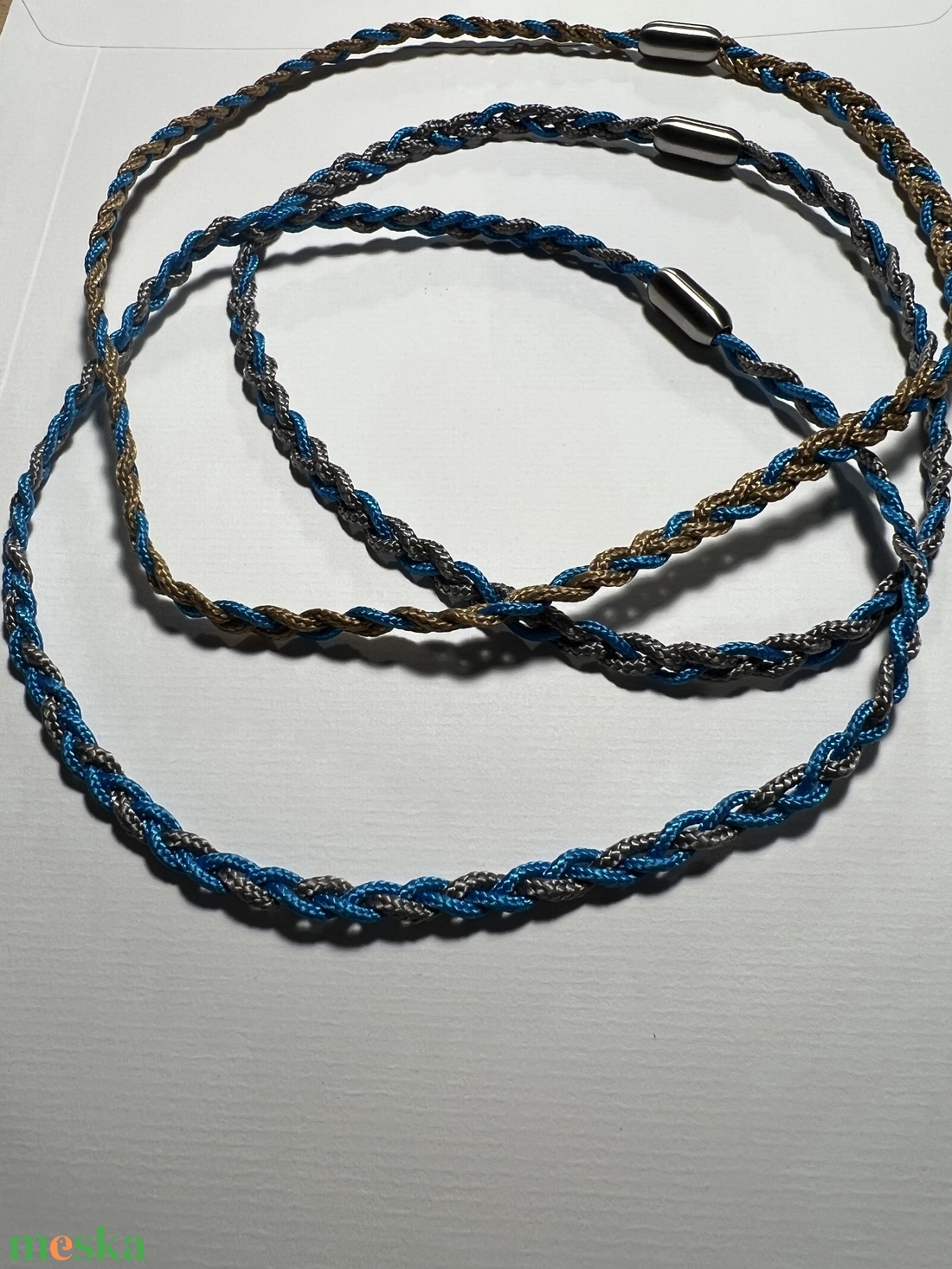 Fonott karköt/nyaklánc - ékszer - karkötő - karperec - Meska.hu