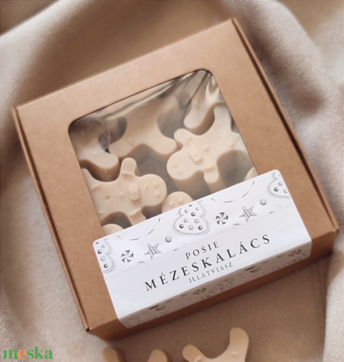 Mézeskalács illatviasz - karácsony - karácsonyi lakásdekoráció - karácsonyi illatgyertya, mécses - Meska.hu