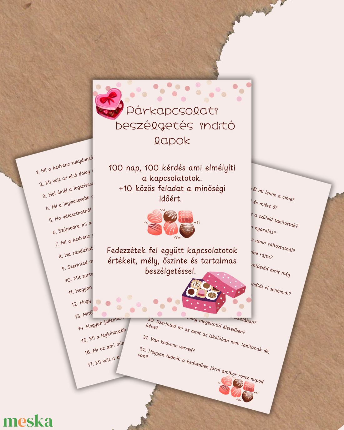 Párkapcsolati beszélgetés indító - játék & sport - táblajáték és kártyajáték - társasjátékok - dobókocka - Meska.hu
