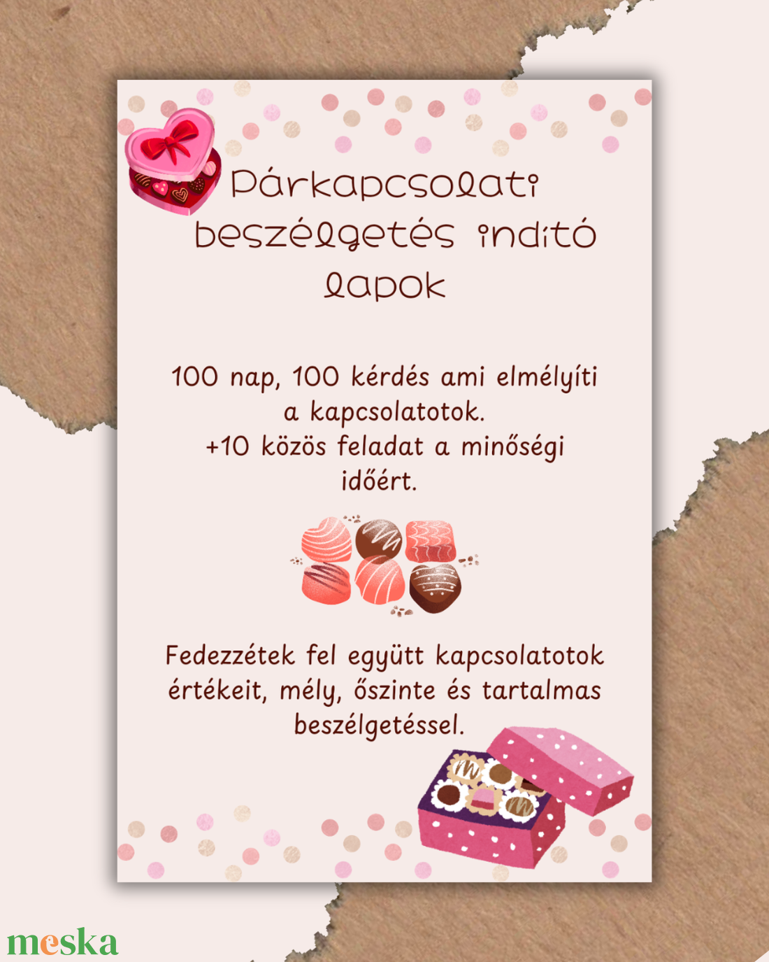 Párkapcsolati beszélgetés indító - játék & sport - táblajáték és kártyajáték - társasjátékok - dobókocka - Meska.hu