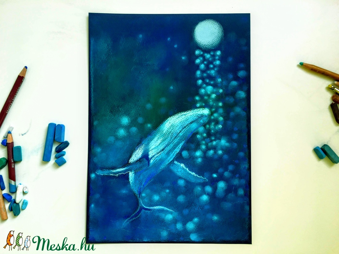 FÉLÁRON A KÉPEK - KÖSZÖNÖM, HA SEGÍTESZ A MEGVÁSÁRLÁSUKKAL!A kép alatt már a kedvezményes ár látható. Tenger mélye -  - Meska.hu