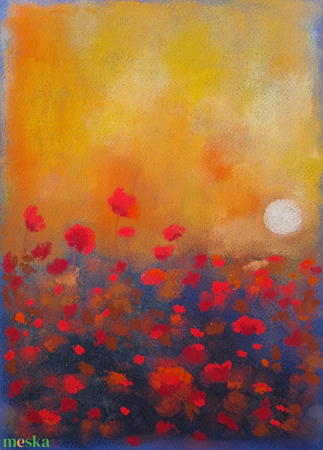 Színtanulmány - művészet - festmény - pasztell - Meska.hu