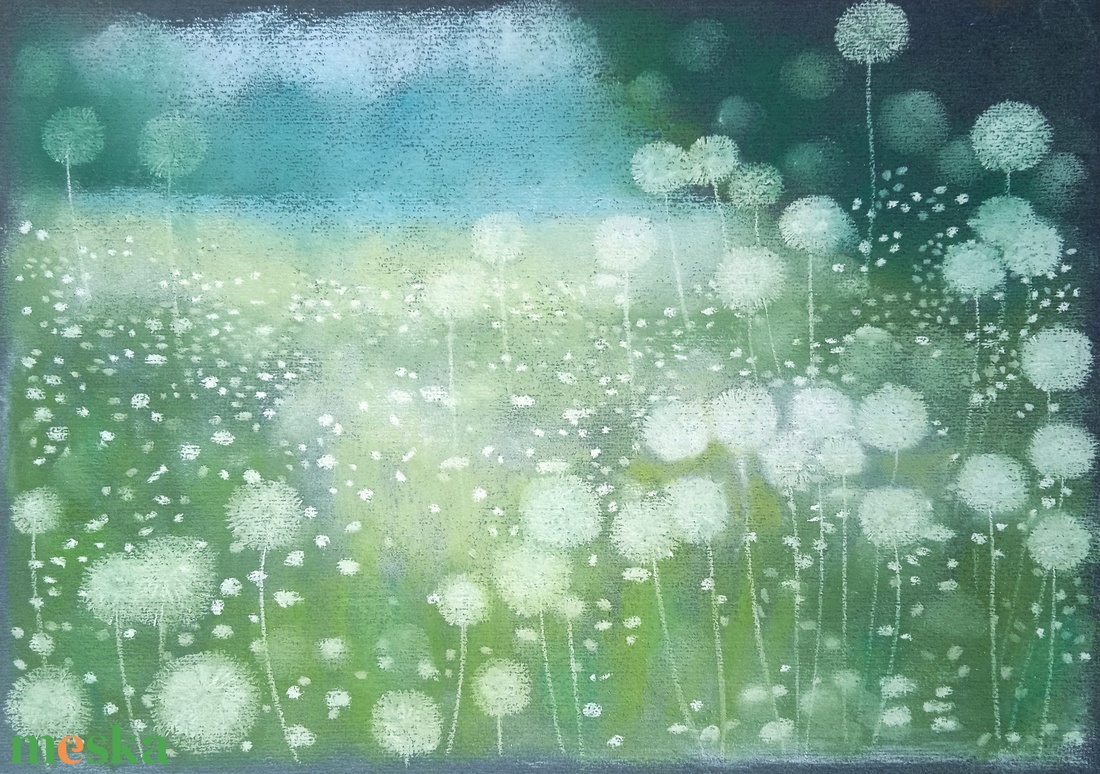 Kis tanulmány - művészet - festmény - pasztell - Meska.hu