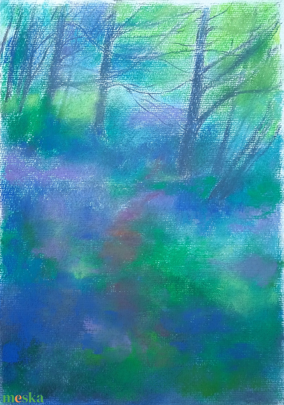 Kis tanulmány - művészet - festmény - pasztell - Meska.hu