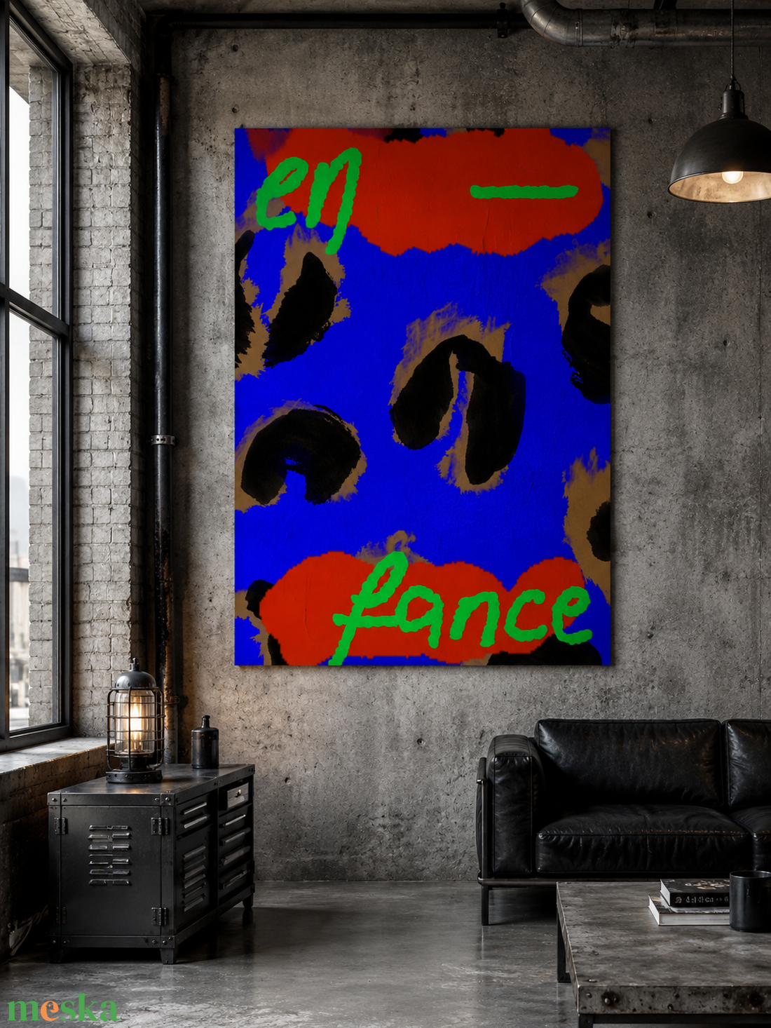 Enfance poster - művészet - grafika & illusztráció - digitális - Meska.hu
