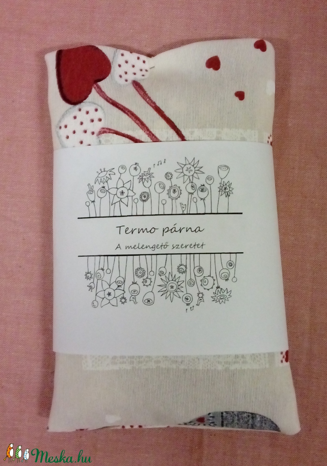 Termo párna - A melengető szeretet (300g) - - Meska.hu Termo párna - A melengető szeretet (300g) - - Meska.hu