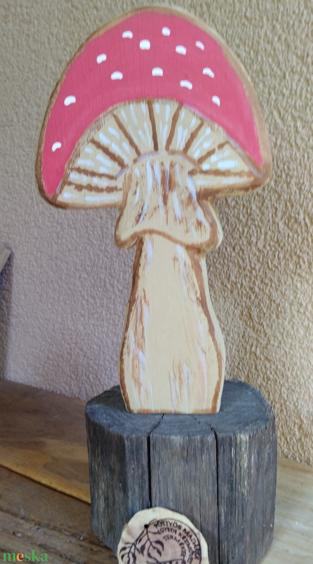 Fa gomba - kellékek & szerszámok - dekorációs kellékek - figurák - Meska.hu Fa gomba - kellékek & szerszámok - dekorációs kellékek - figurák - Meska.hu