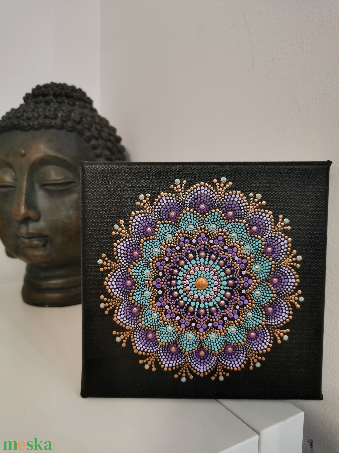 Mandala vászonkép - otthon & életmód - dekoráció - kép & falikép - vászonkép - Meska.hu Mandala vászonkép - otthon & életmód - dekoráció - kép & falikép - vászonkép - Meska.hu