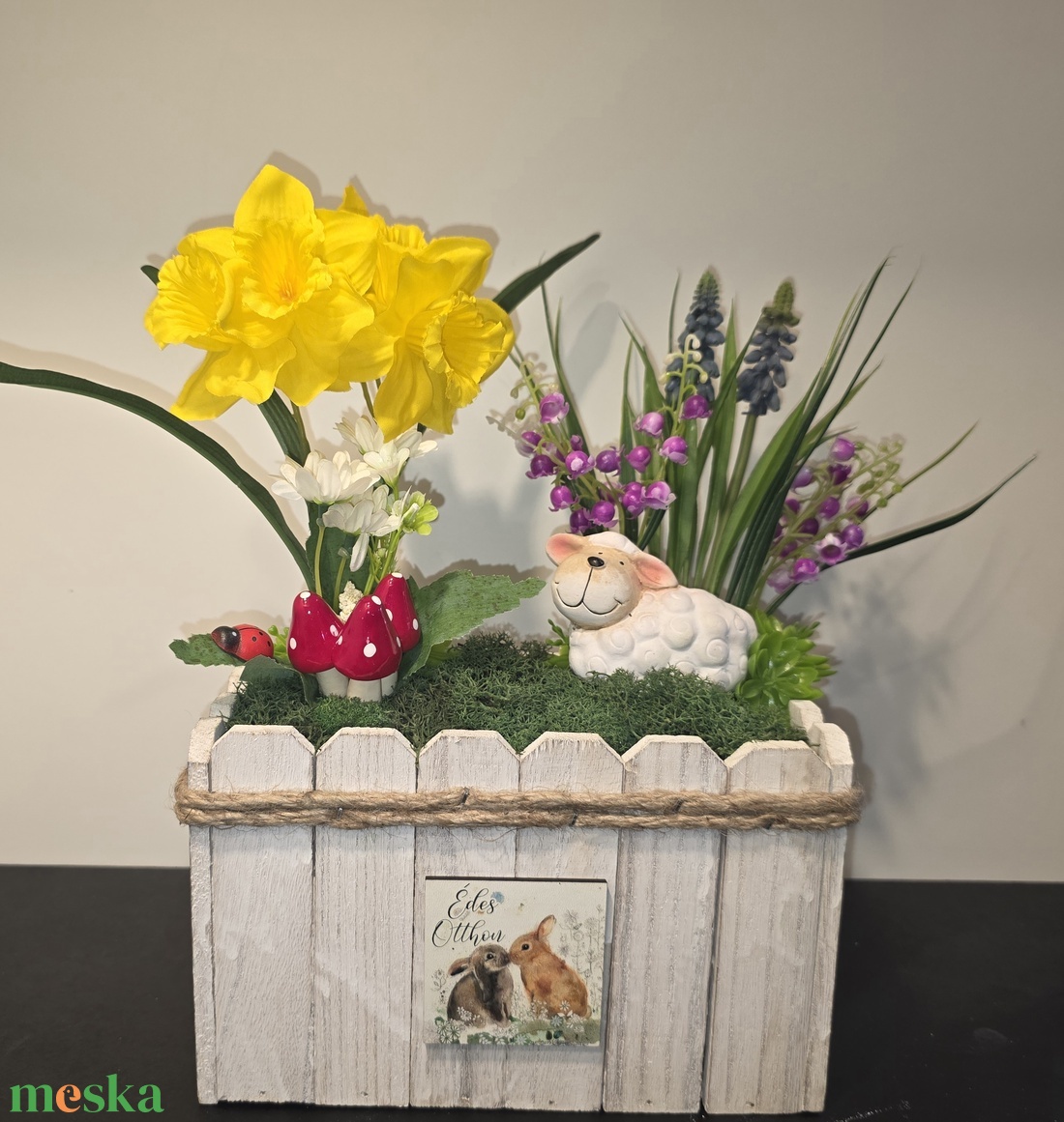 Asztal dísz - otthon & életmód - virágdekoráció - virágdíszek - asztali virágdísz - Meska.hu