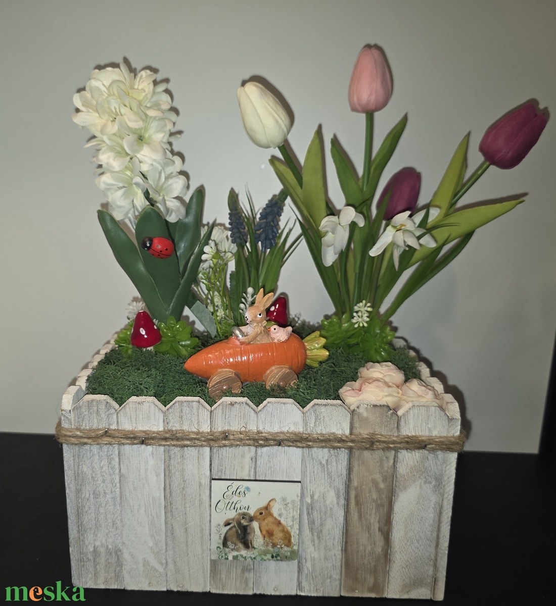 Asztal dísz - otthon & életmód - virágdekoráció - virágdíszek - asztali virágdísz - Meska.hu