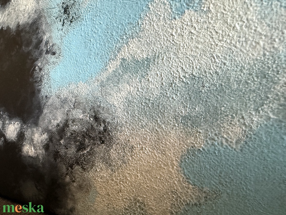 Két világ határán - művészet - festmény - akril - Meska.hu