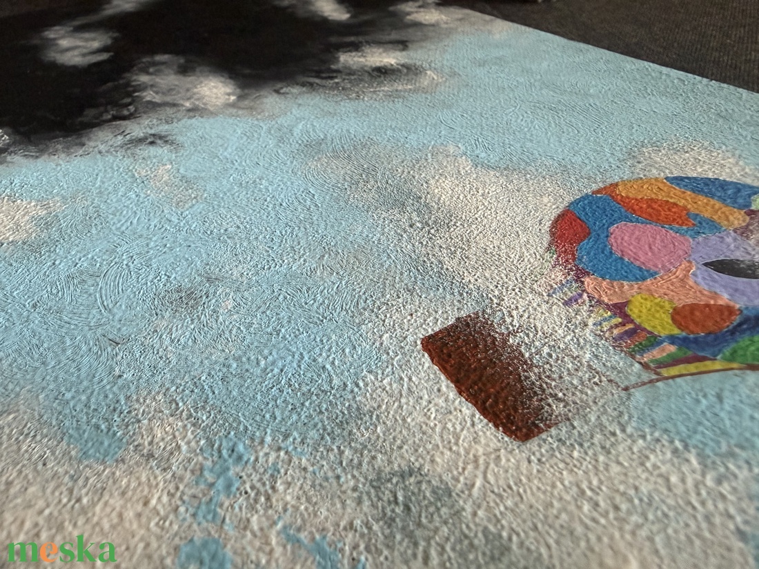 Két világ határán - művészet - festmény - akril - Meska.hu