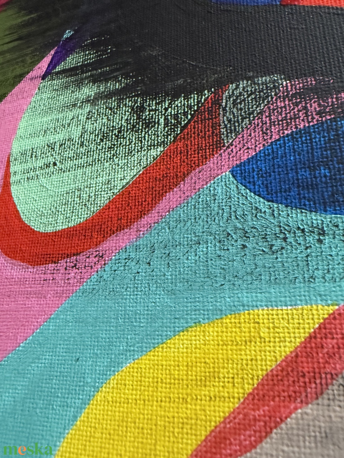 �A macskám tudja - művészet - festmény - akril - Meska.hu