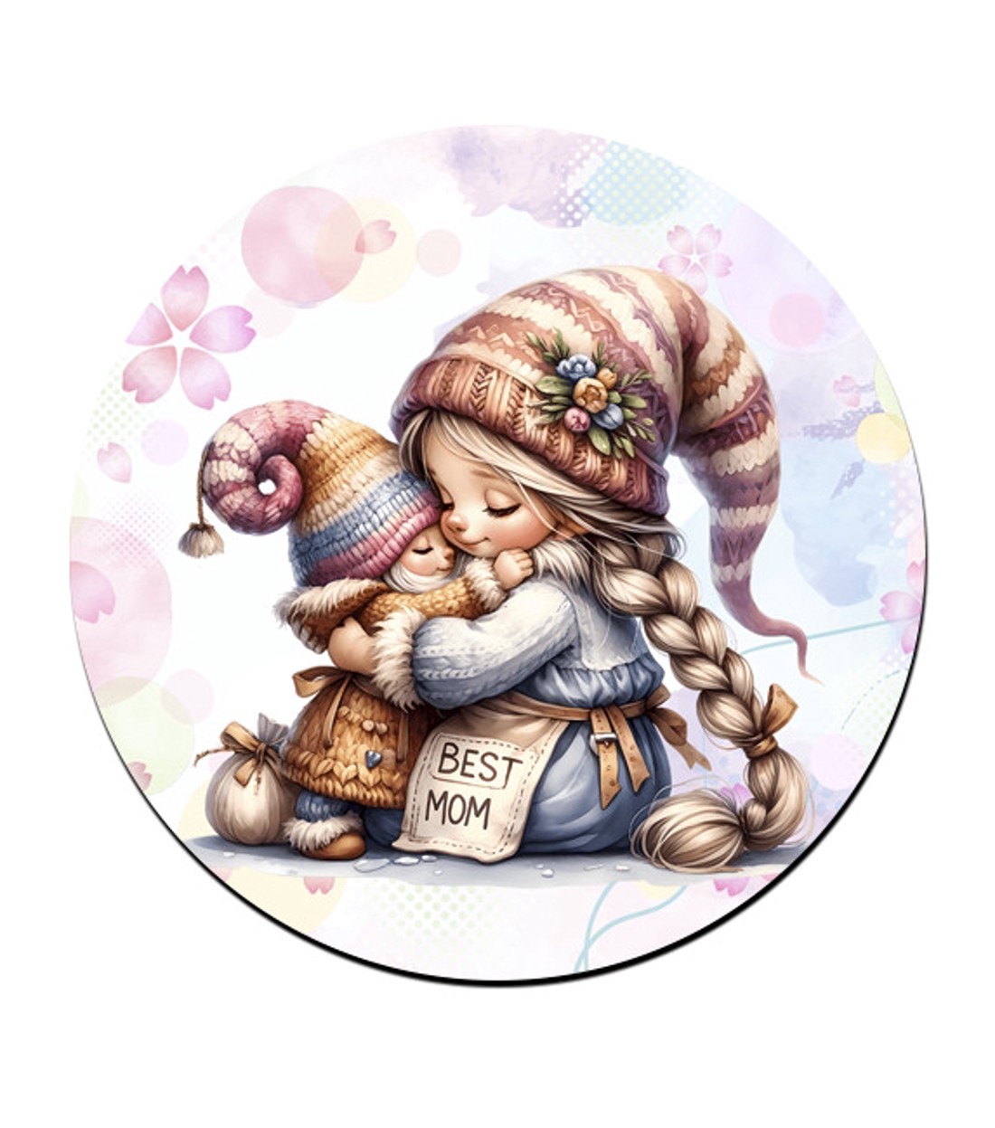 Cuki Anya manó & Lánya bögre alátét -  - Meska.hu