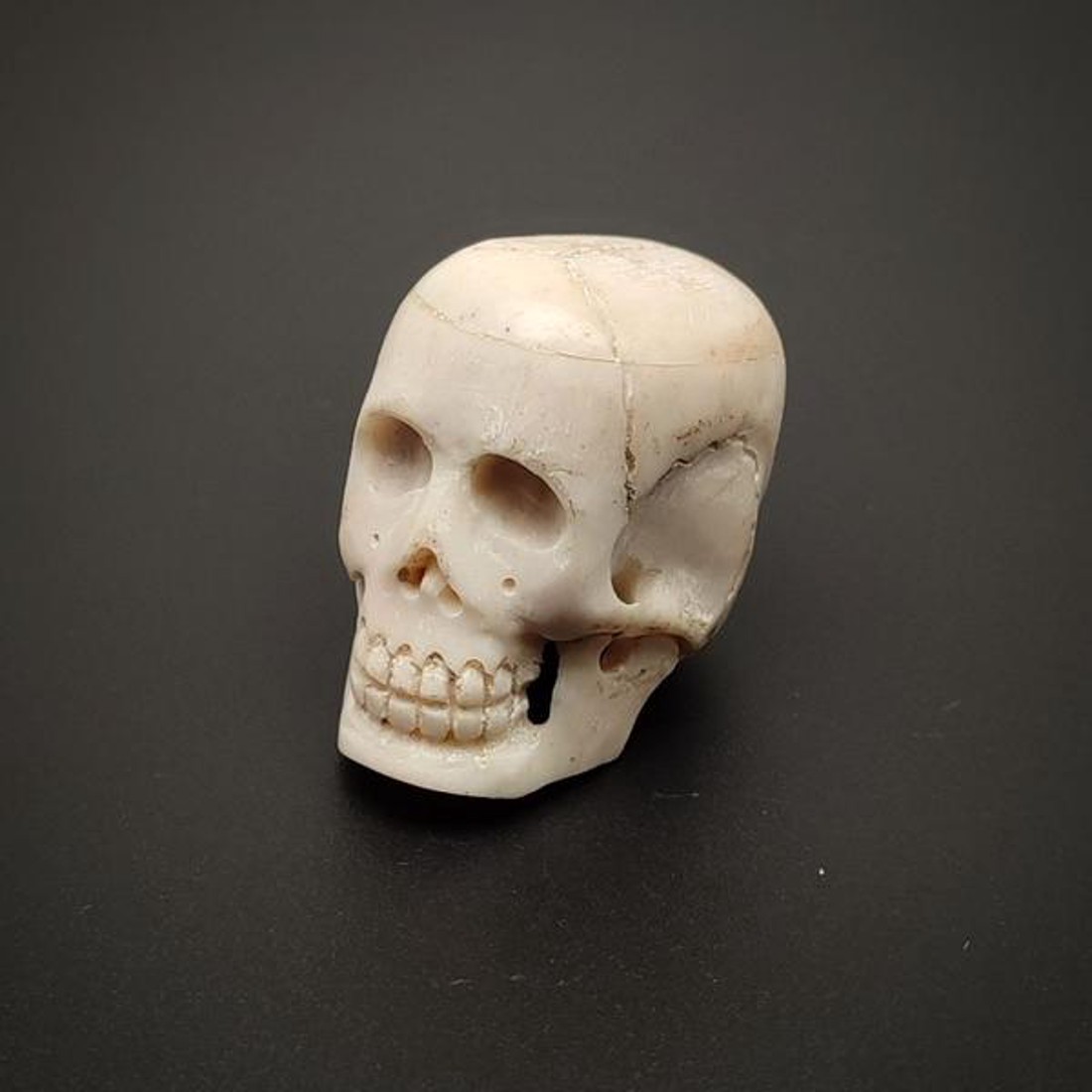 Faragott csont koponya 3-4cm - kellékek & szerszámok - ásvány alapanyag - Meska.hu