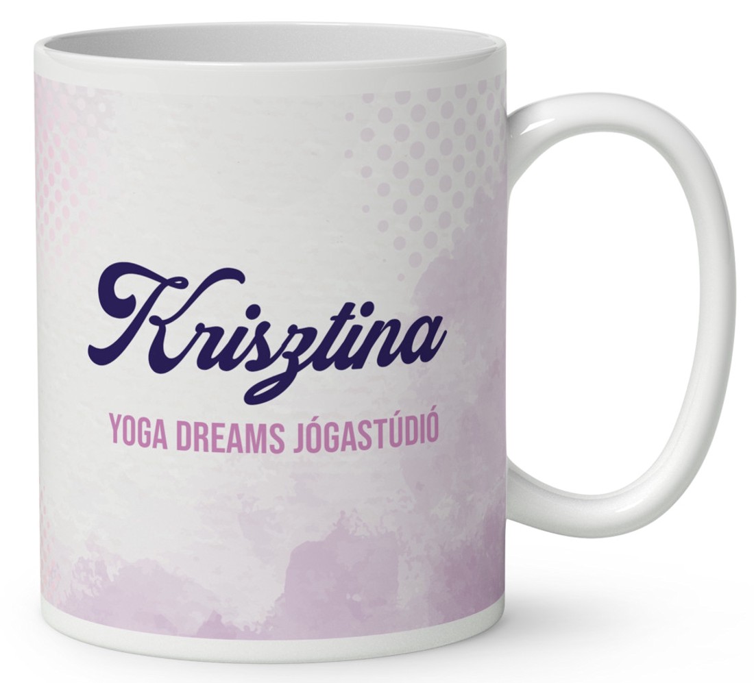 Névvel kérhető - Jóga manó lótusz ülésben mintás bögre - otthon & életmód - konyhafelszerelés, tálalás - tálalás - bögre & csésze - Meska.hu