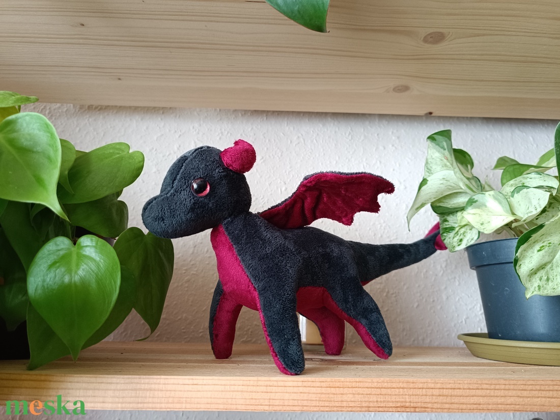 Plüss sárkány - játék & sport - plüssállat & játékfigura - plüss sárkány - Meska.hu